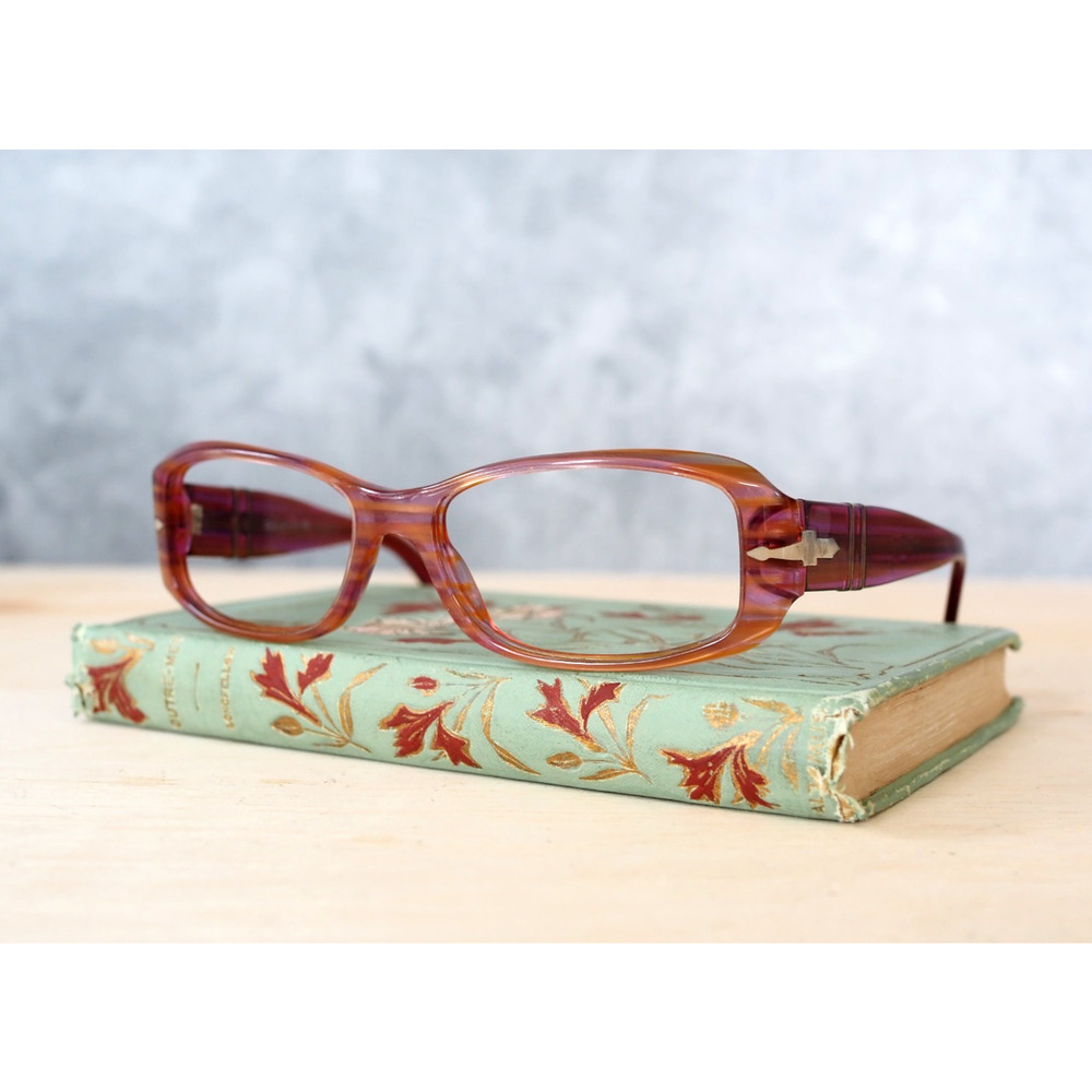 Vintage Persol Eyeglass Made In Italy 2768 601/1b Multicolor Classic No Lens